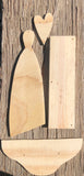 Angel Unfinished Wood Kit
