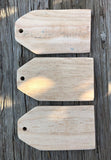 Medium Unfinished Hang Tag Wood Pack