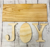 JOY Snowman-DIY-Wood Kit