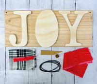 JOY Snowman-DIY-Wood Kit