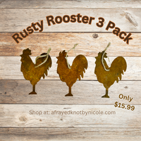 Rusty Rooster 3 Pack