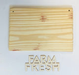 Farm Fresh DIY Wood Kit