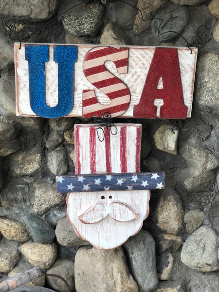 Uncle Sam Unfinished Wood Kit